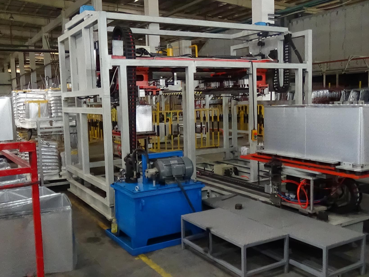 海爾冰箱自動化生產(chǎn)線